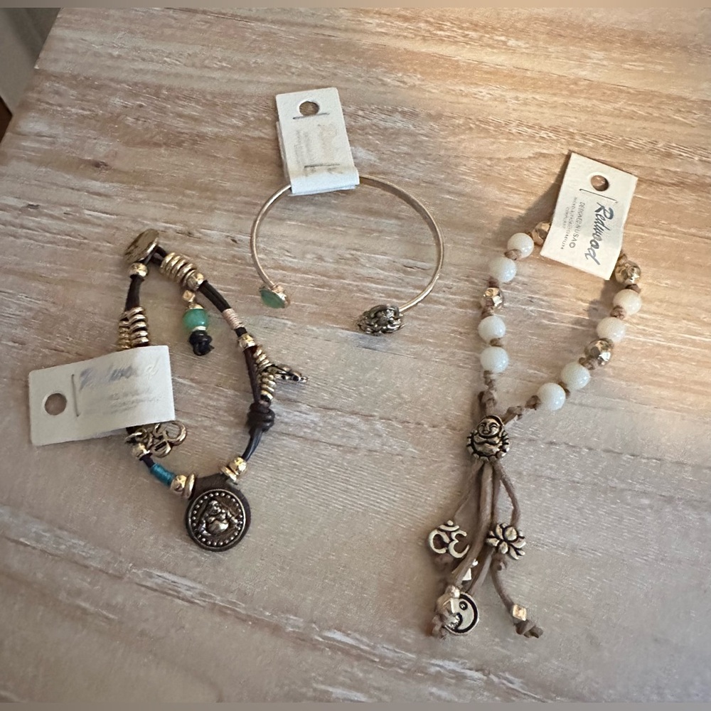 NWT Bundle of (3) Buddha Bracelets - Picture 2 of 2